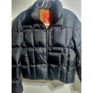 Bear USA Down Feather Full Zip Puffer Jacket Black Medium